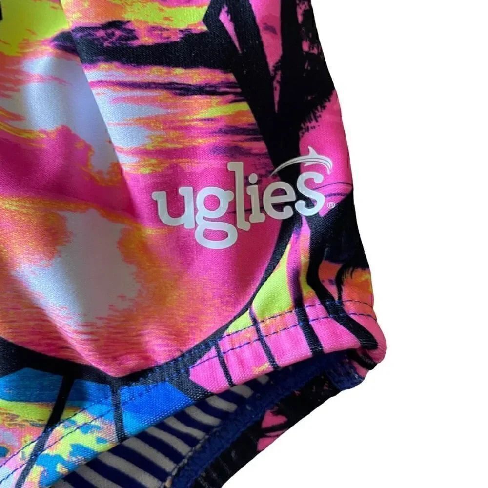 Dolfin Uglies Performance Tropical Beach Sunset Pattern Sz 36 - Picture 5 of 12